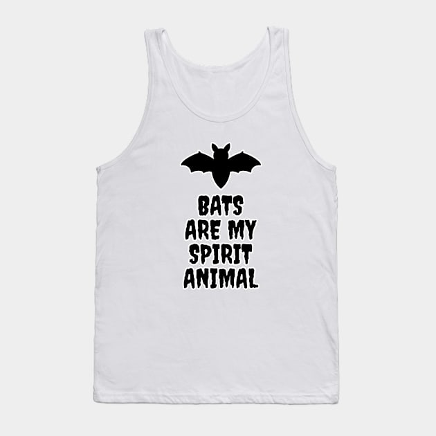 Bats Are My Spirit Animal Tank Top by LunaMay